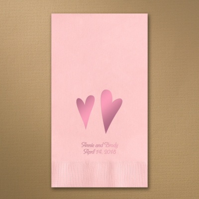 Pink Wedding Napkins